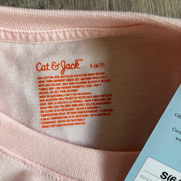 NEW Cat & Jack Gold Bow Tee 🎀 - Picture 2 of 3